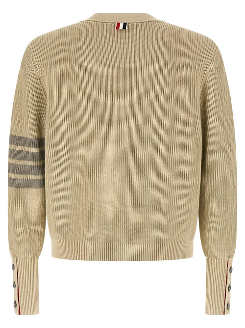 Beige Cotton Cardigan