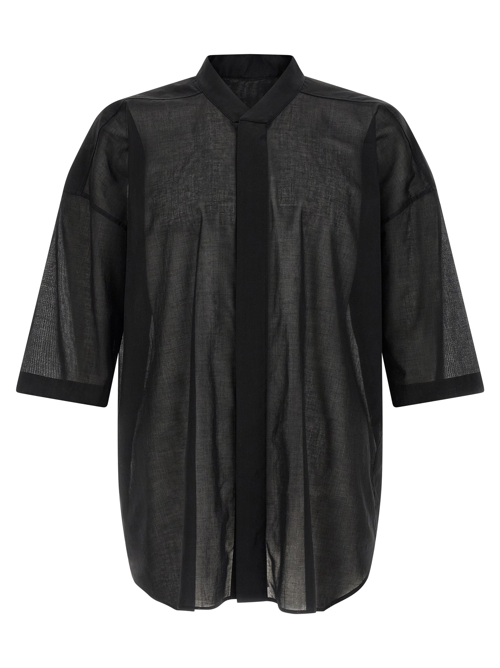 Black Cotton Blouse