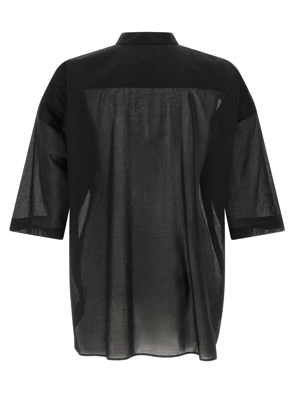 Black Cotton Blouse