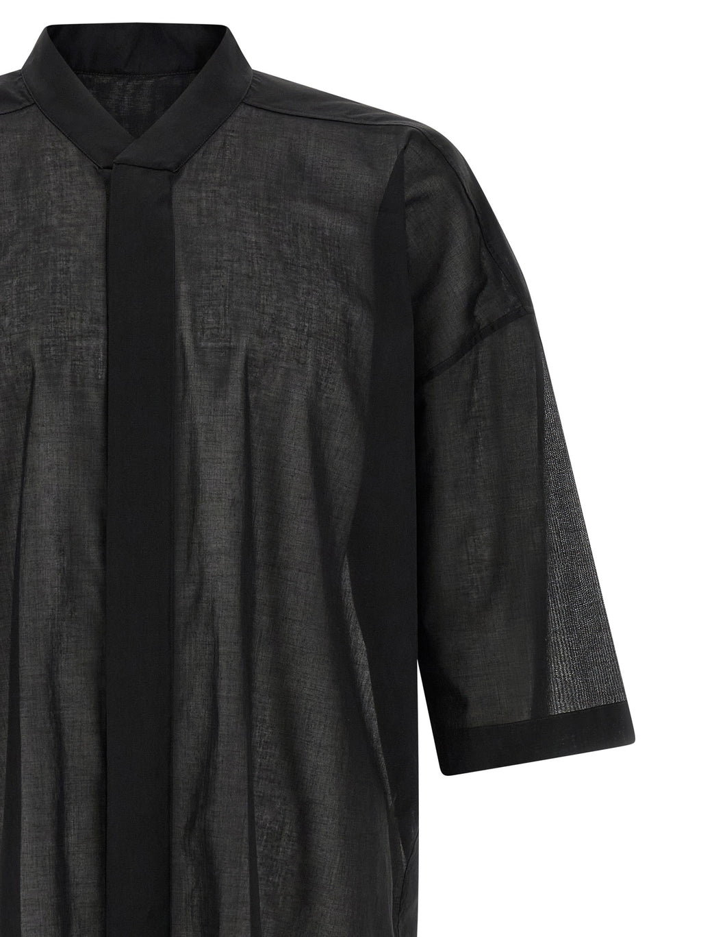 Black Cotton Blouse