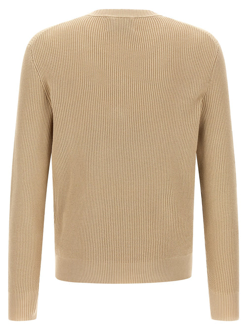 Beige Cotton Cardigan