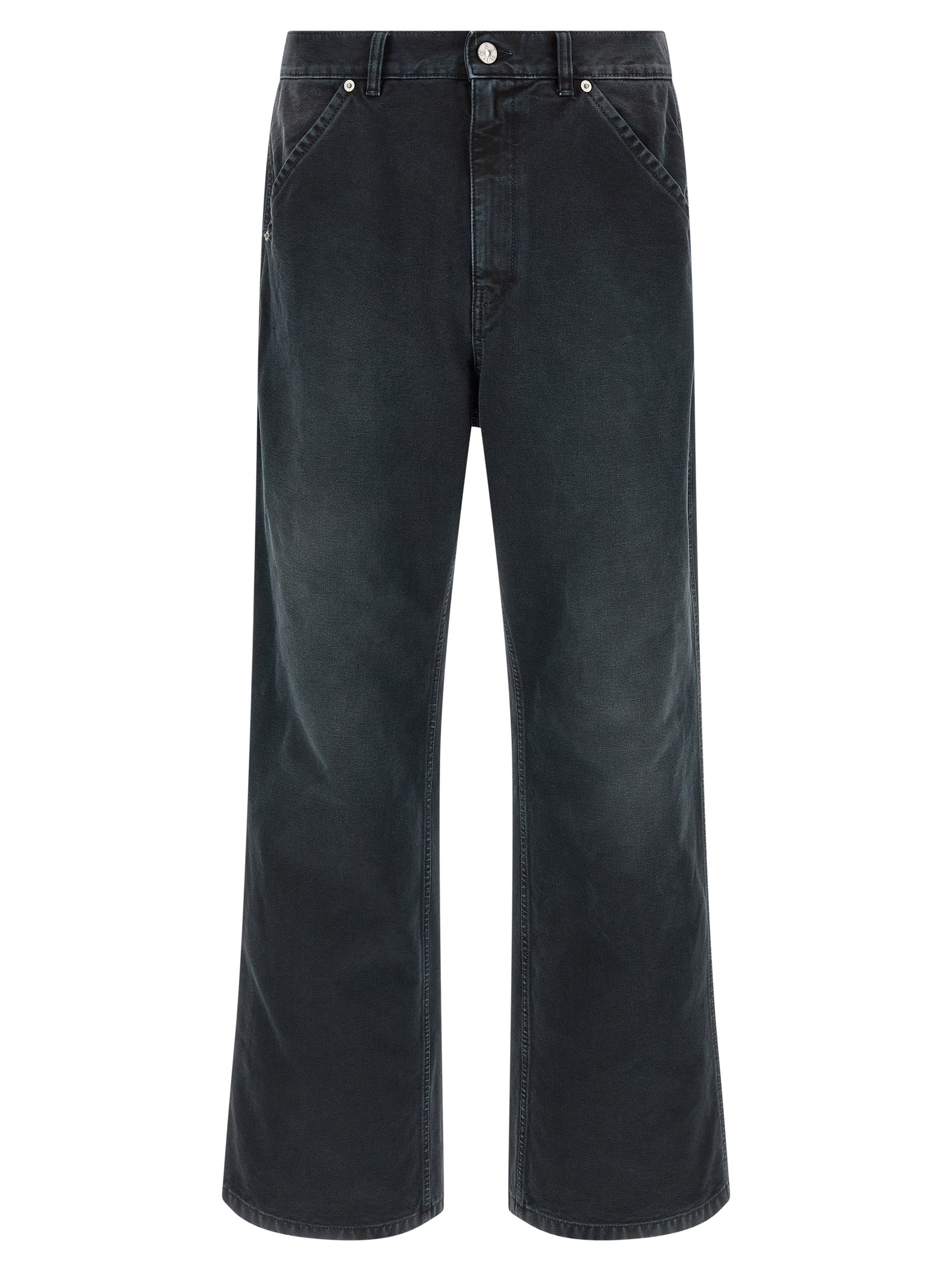 Black Cotton Jeans Denim