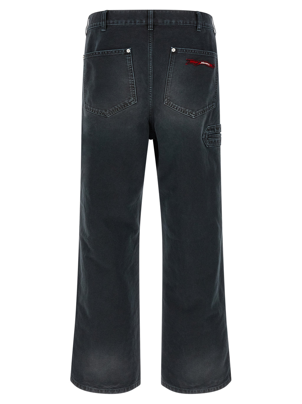 Black Cotton Jeans Denim