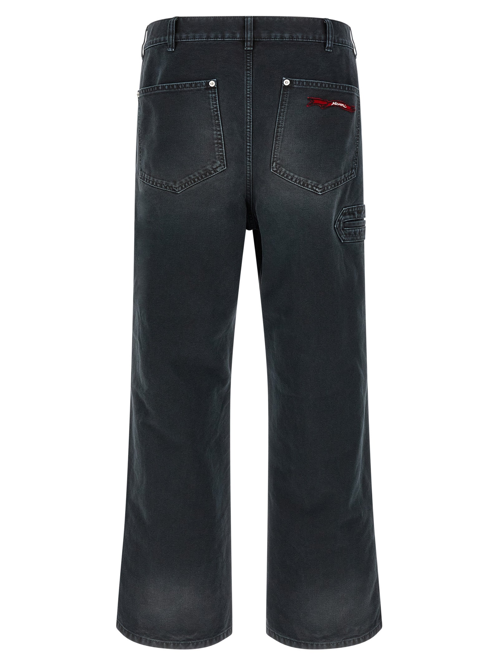 Black Cotton Jeans Denim