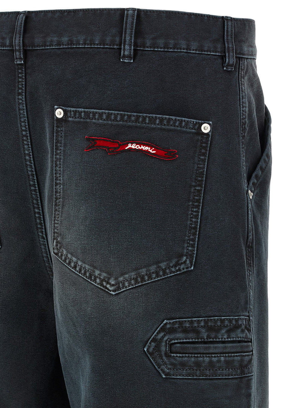 Black Cotton Jeans Denim