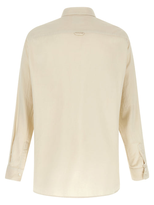 Beige Cotton Blouse