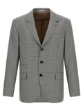 Gray Virgin Wool Blazer