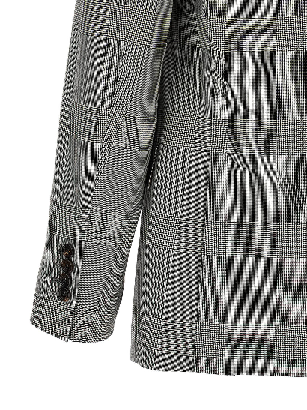 Gray Virgin Wool Blazer