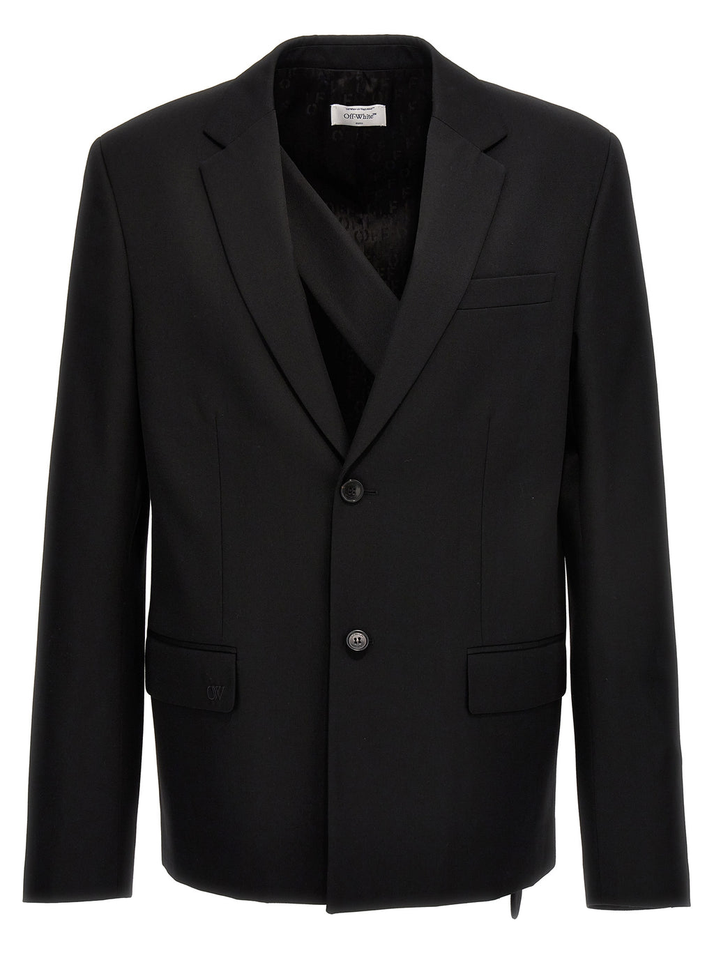 Black Wool Blazer