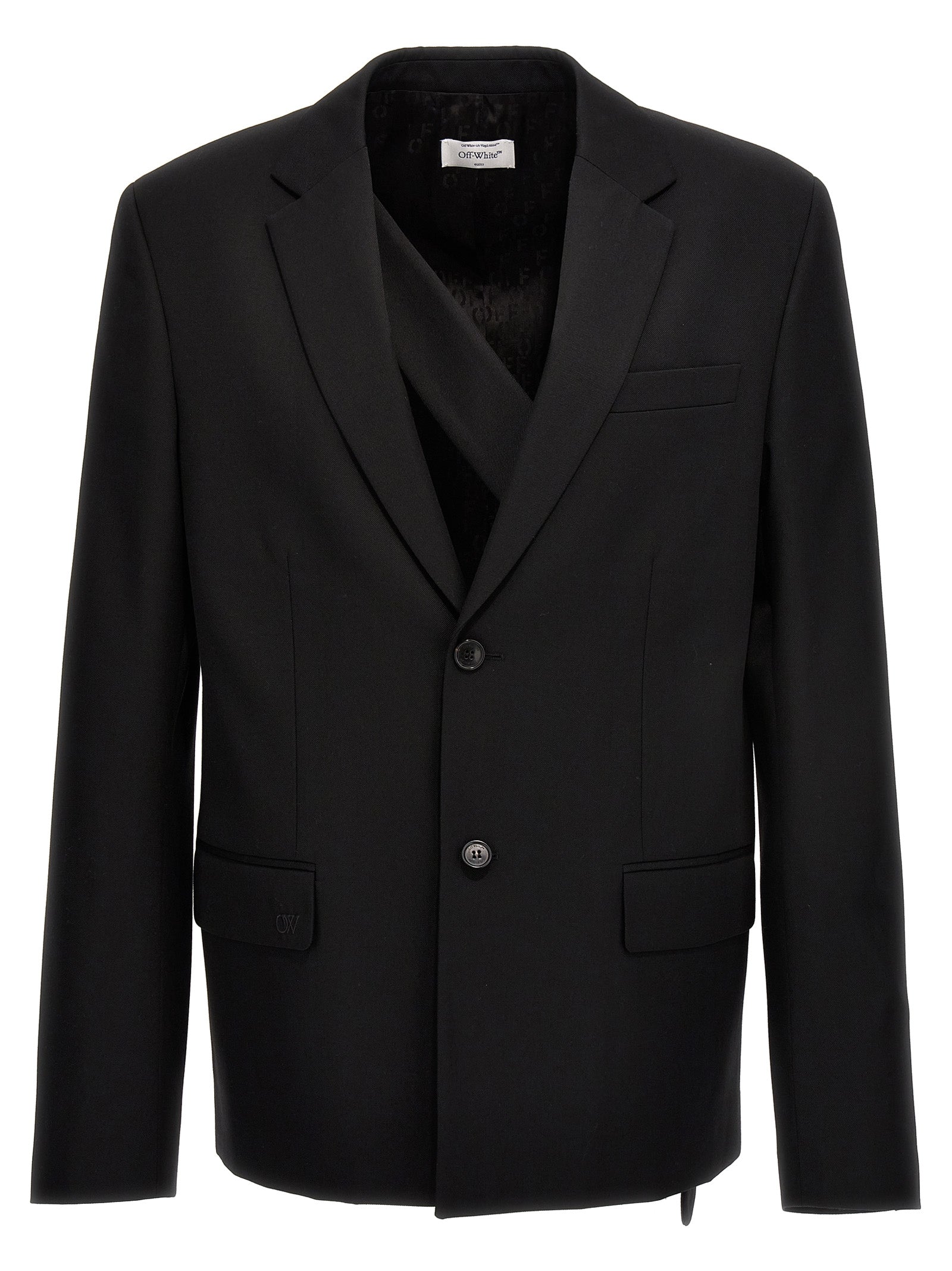 Black Wool Blazer