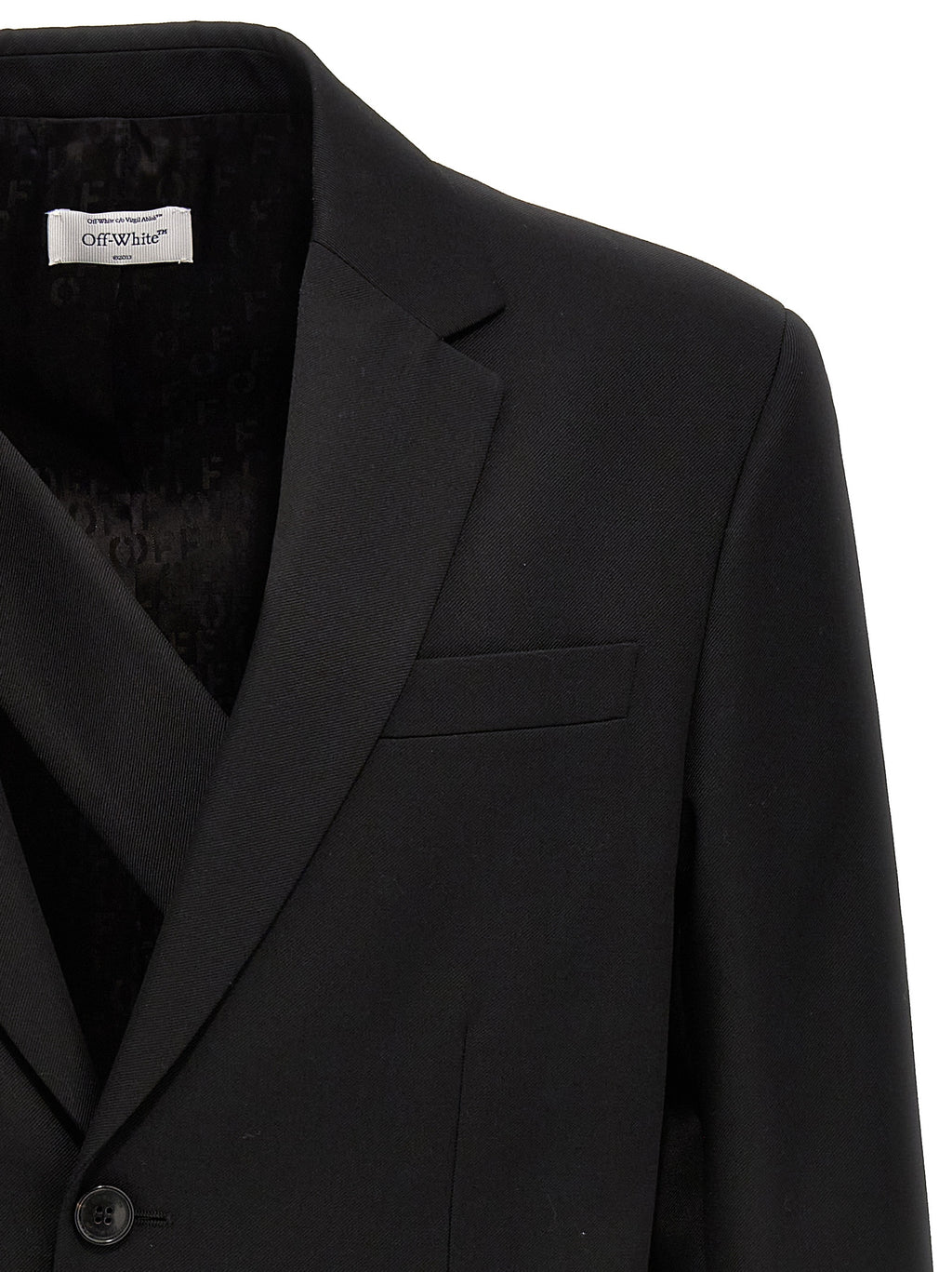 Black Wool Blazer