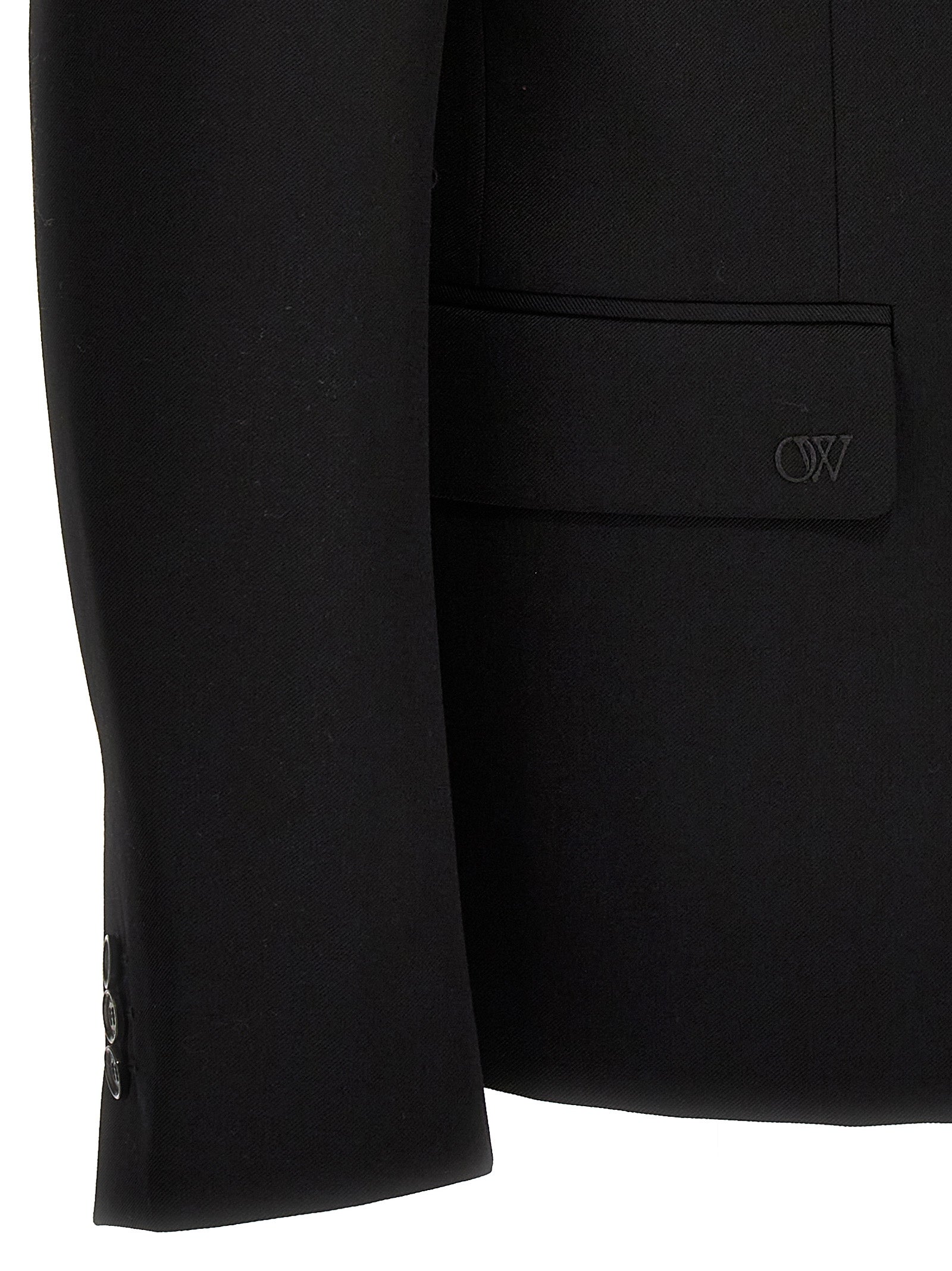 Black Wool Blazer