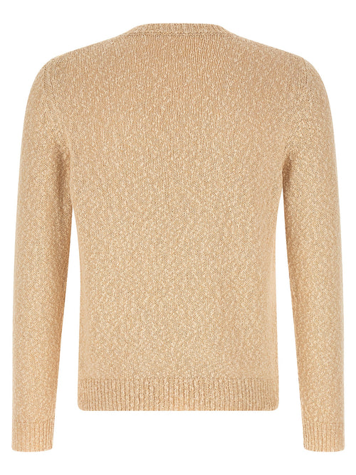 Beige Cotton Cardigan