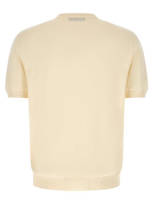 Beige Cotton Cardigan