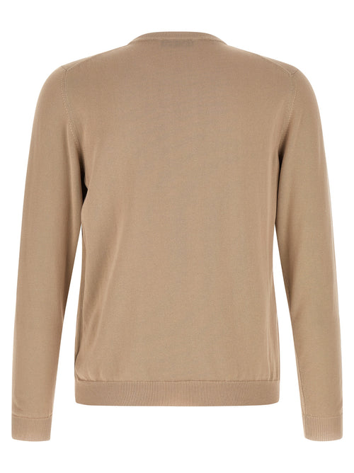 Beige Cotton Cardigan