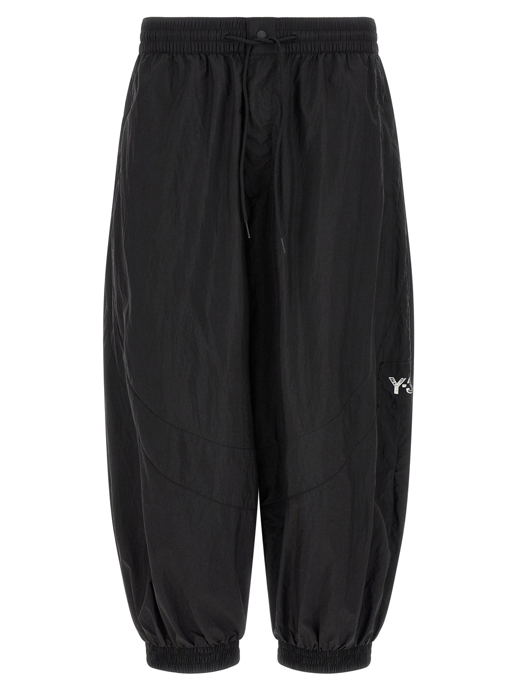 Black Polyamide Joggers (Workout Pants)