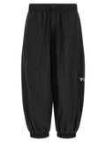 Black Polyamide Joggers (Workout Pants)