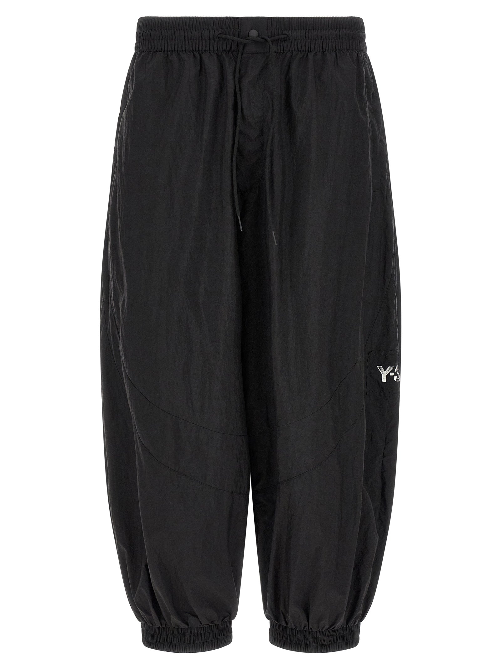 Black Polyamide Joggers (Workout Pants)