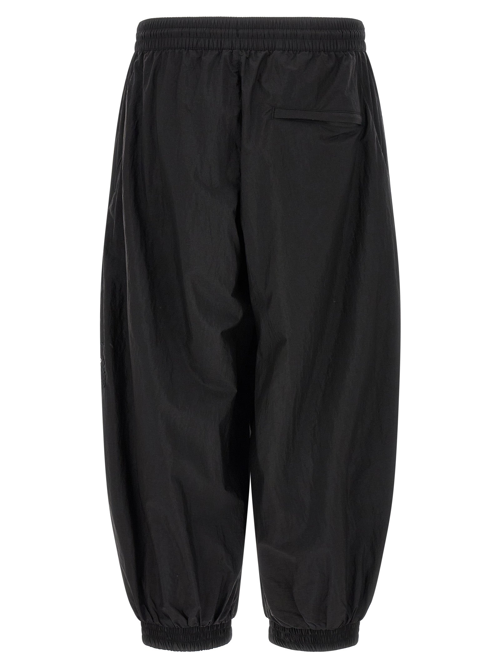Black Polyamide Joggers (Workout Pants)