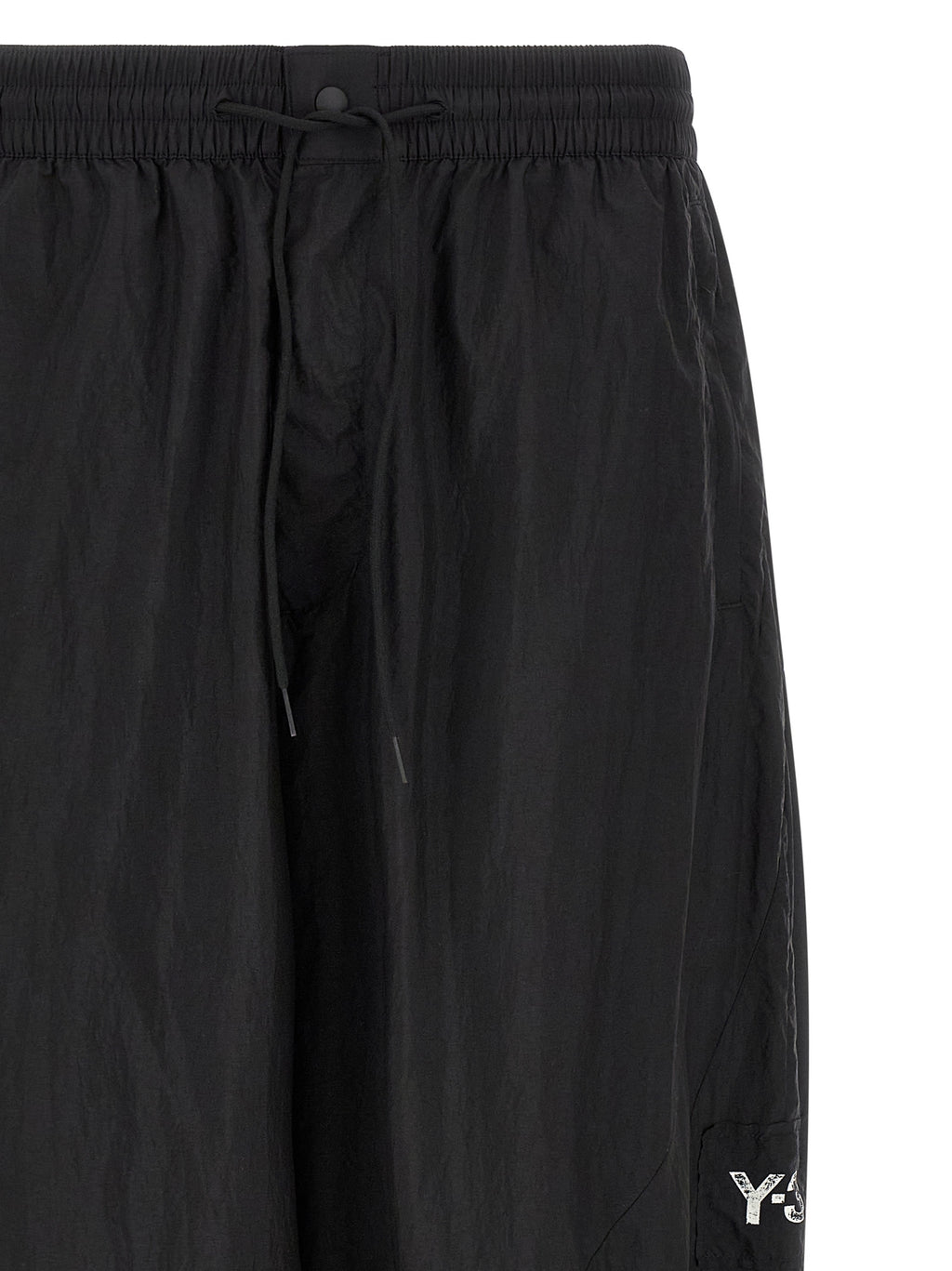 Black Polyamide Joggers (Workout Pants)