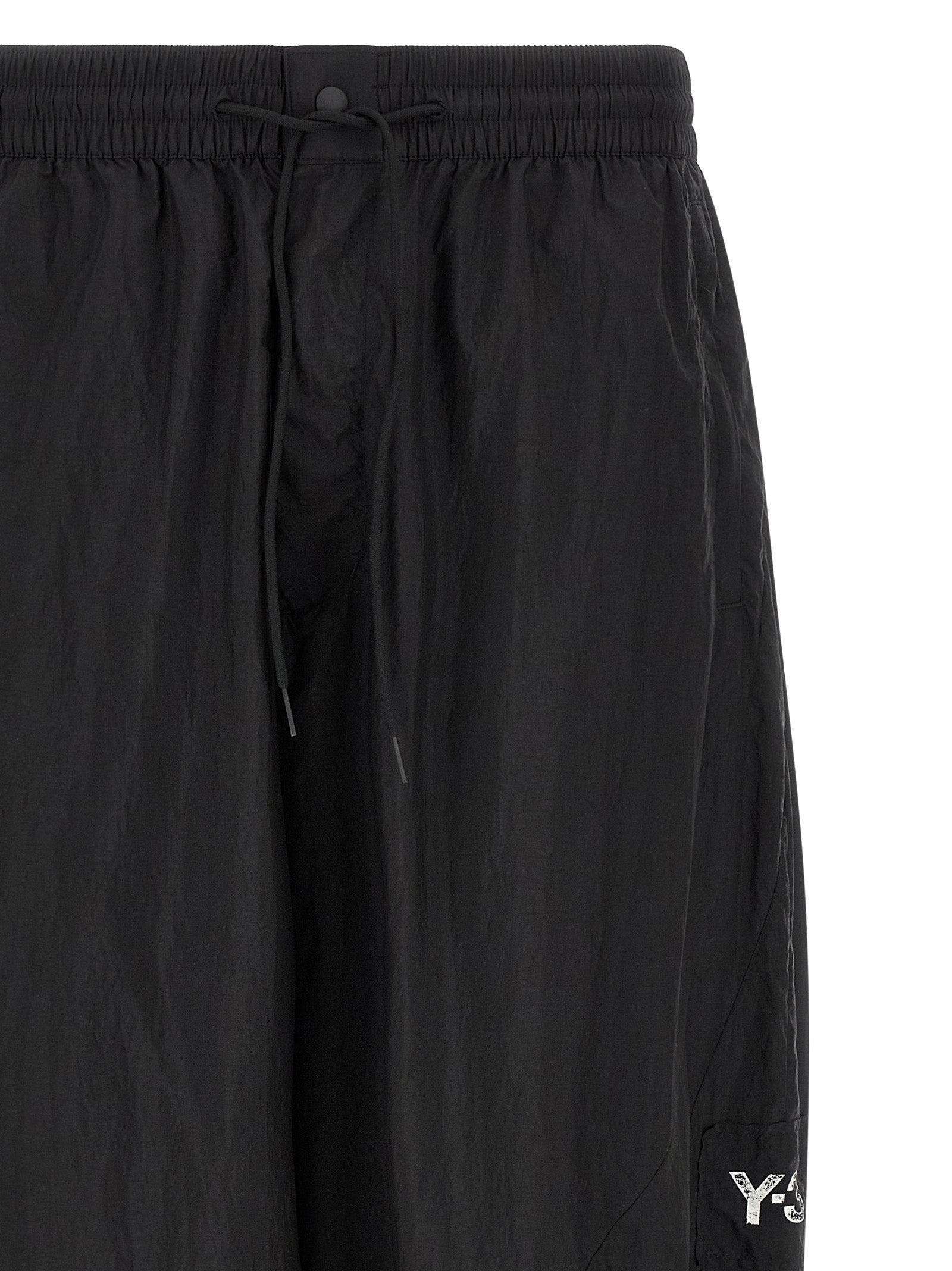 Black Polyamide Joggers (Workout Pants)