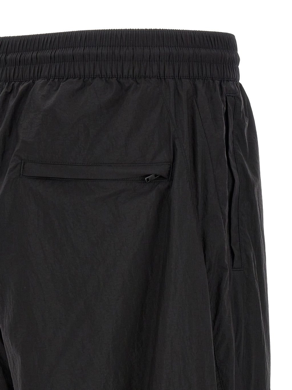 Black Polyamide Joggers (Workout Pants)