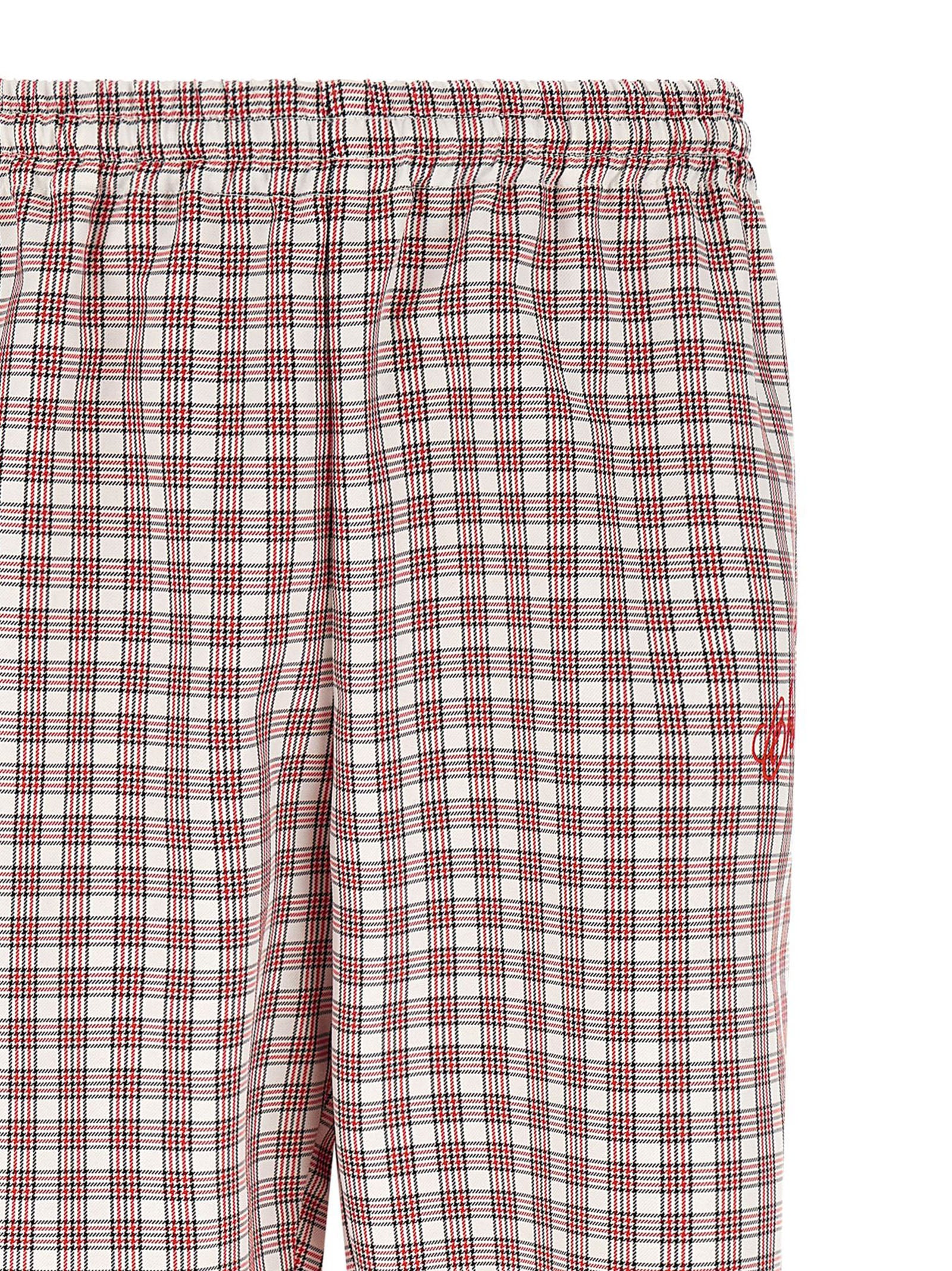 Multicolor Polyester Casual Pants