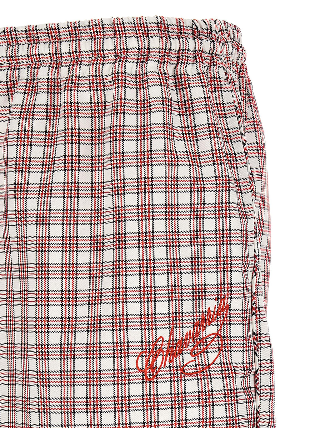 Multicolor Polyester Casual Pants