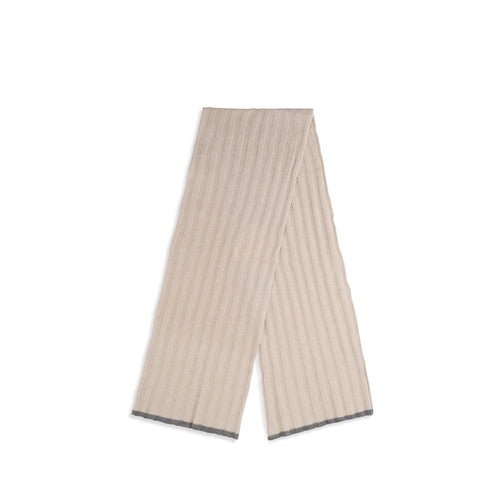 Beige Cashmere Scarf