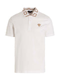 White Cotton Polo Shirt