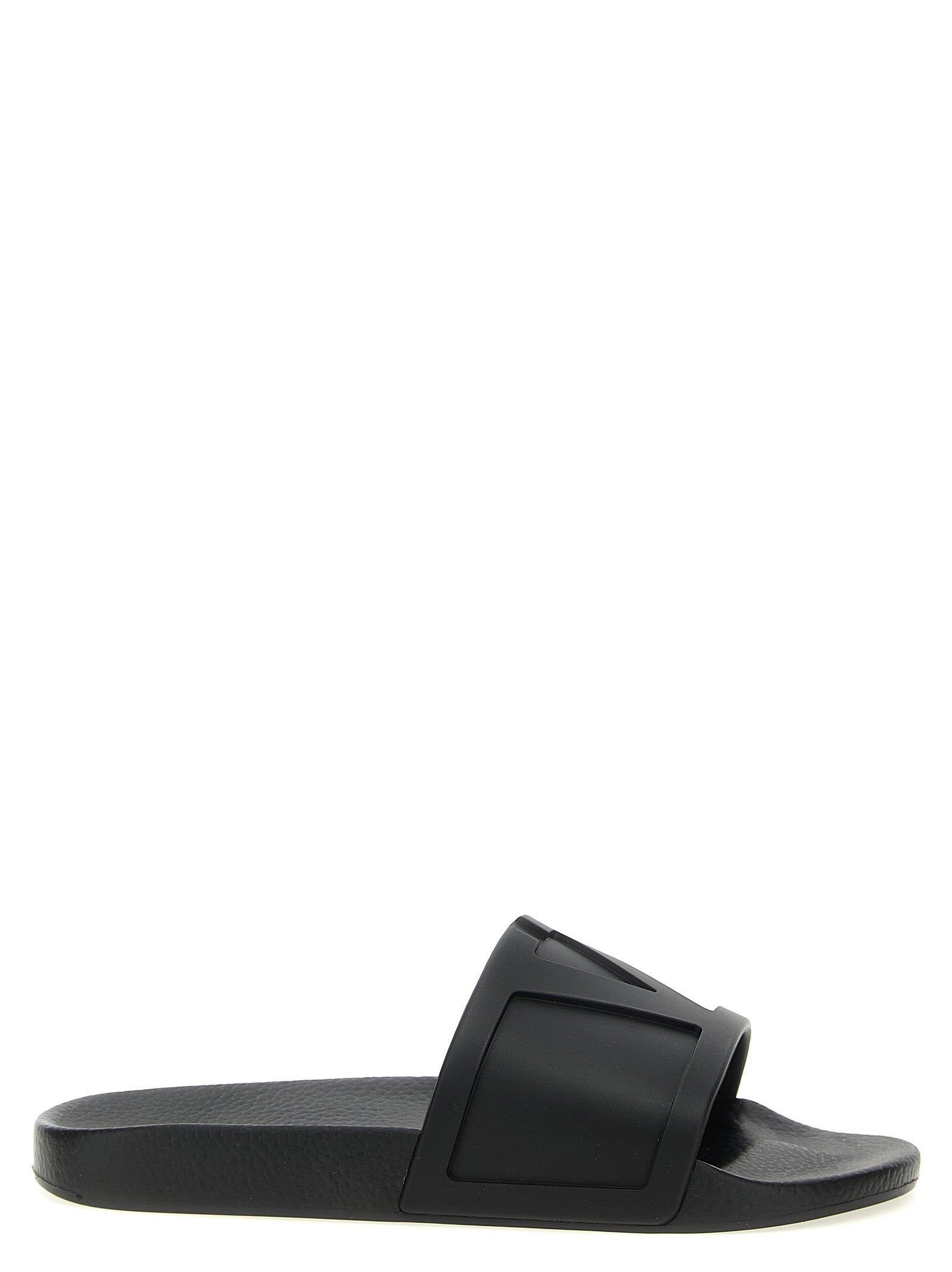 Black Plastic Slides