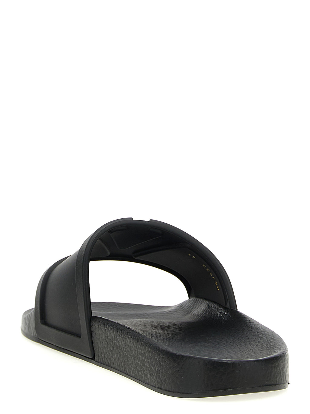 Black Plastic Slides