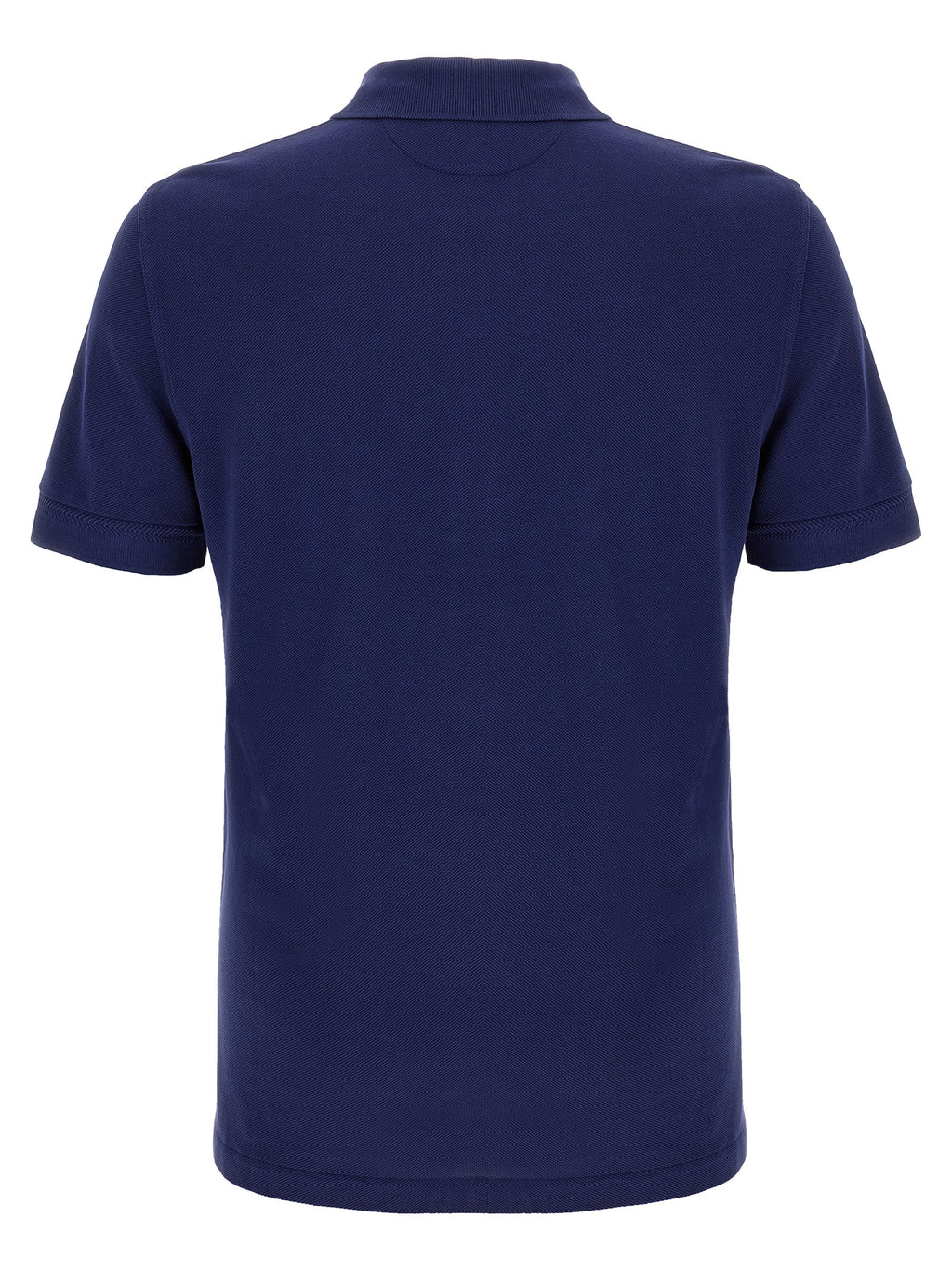 Blue Lyocell Polo Shirt
