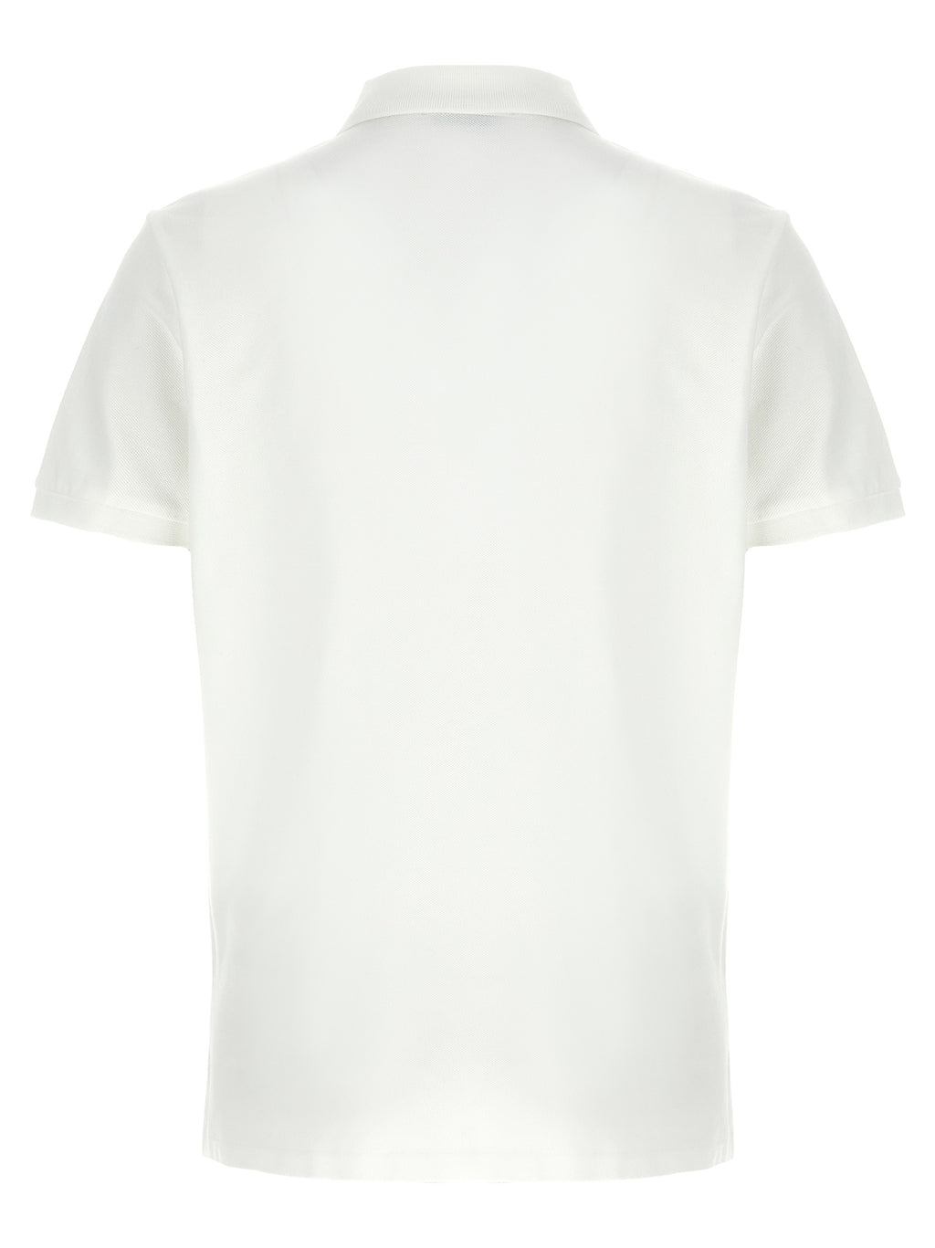 White Cotton Polo Shirt