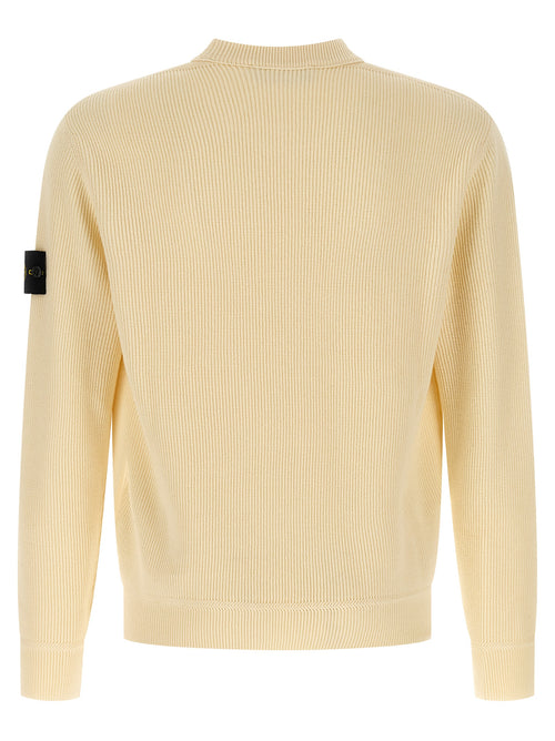 Beige Cotton Cardigan