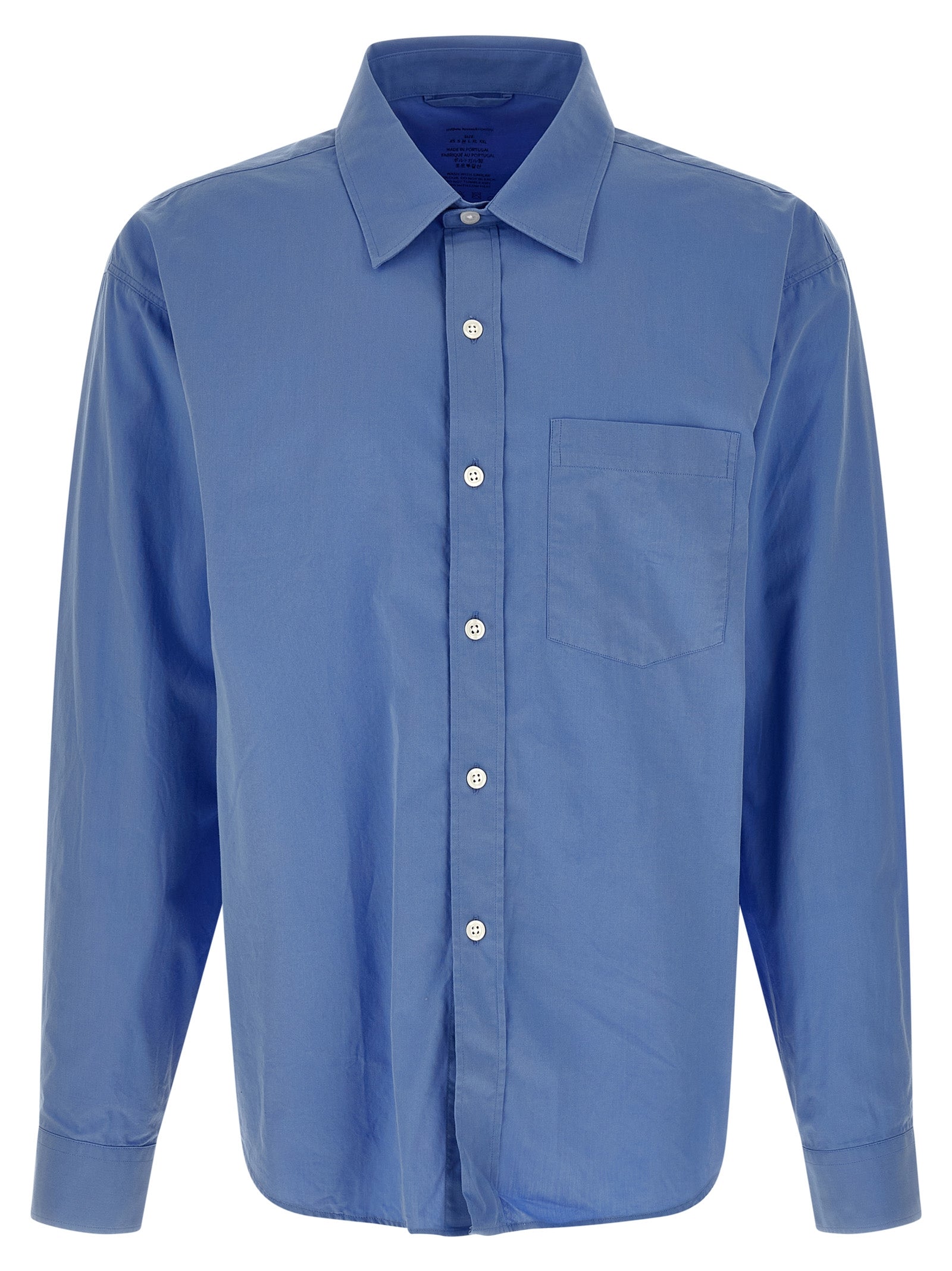 Blue Organic Cotton Blouse