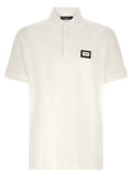 White Cotton Polo Shirt