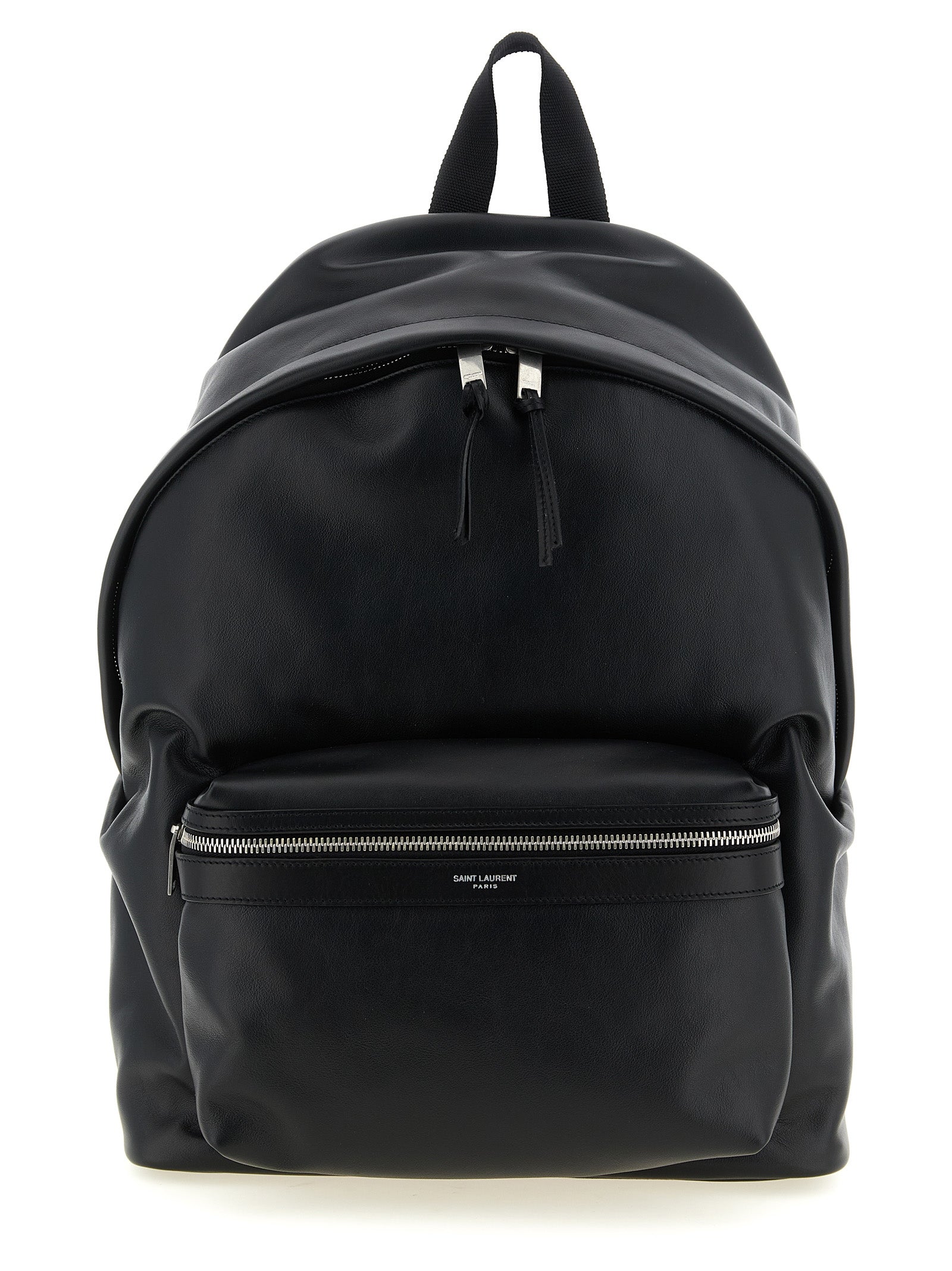 Black Calfskin Backpack
