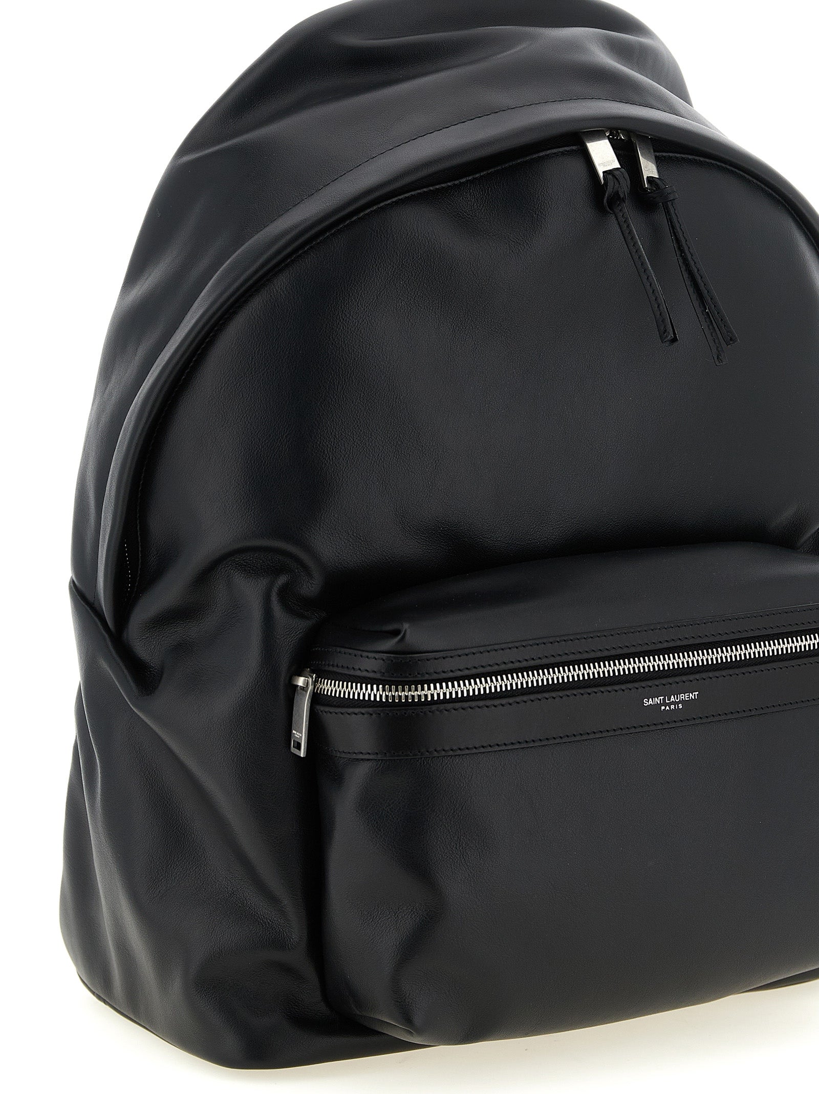Black Calfskin Backpack