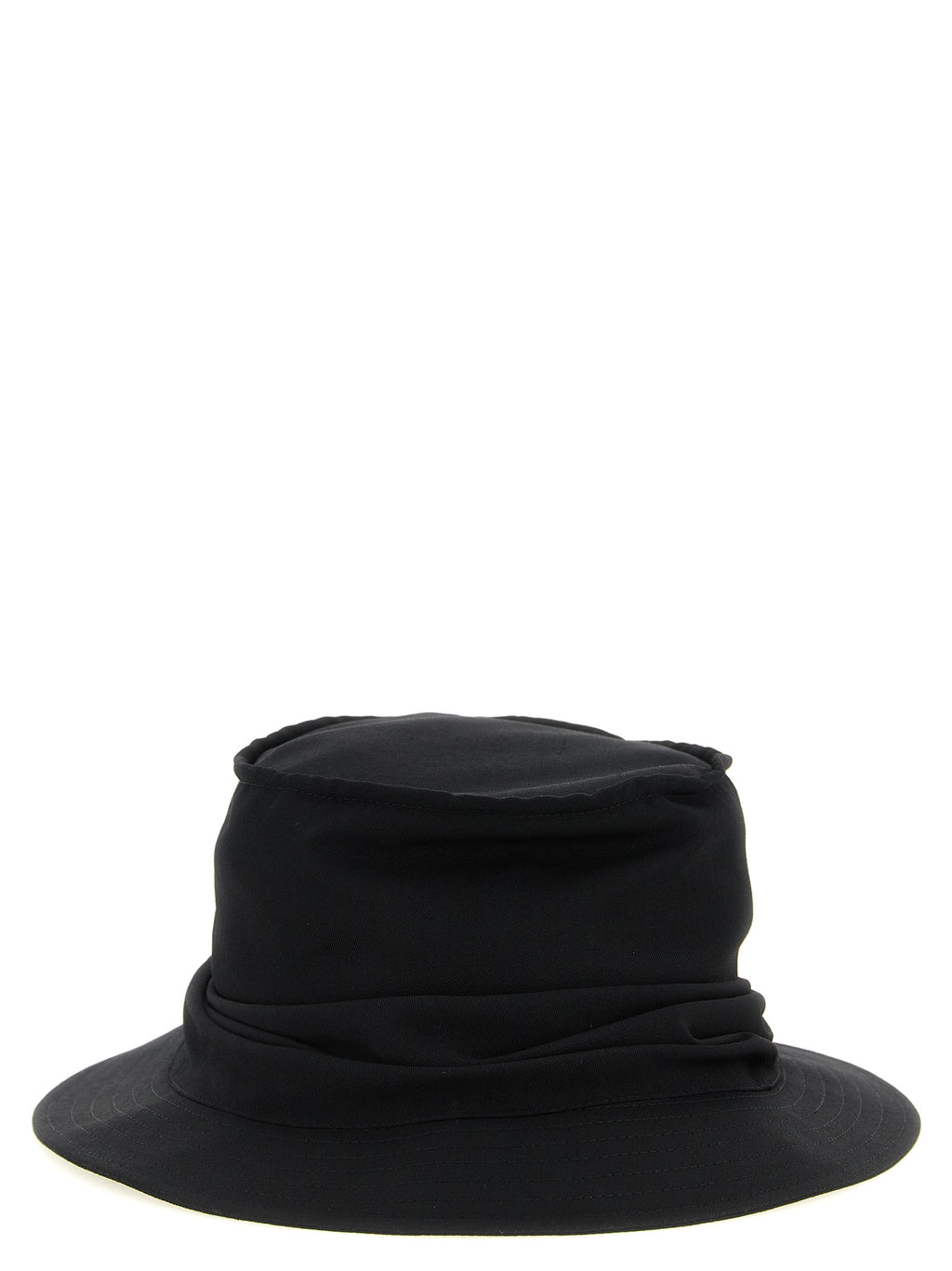 Black Wool Bucket Hat