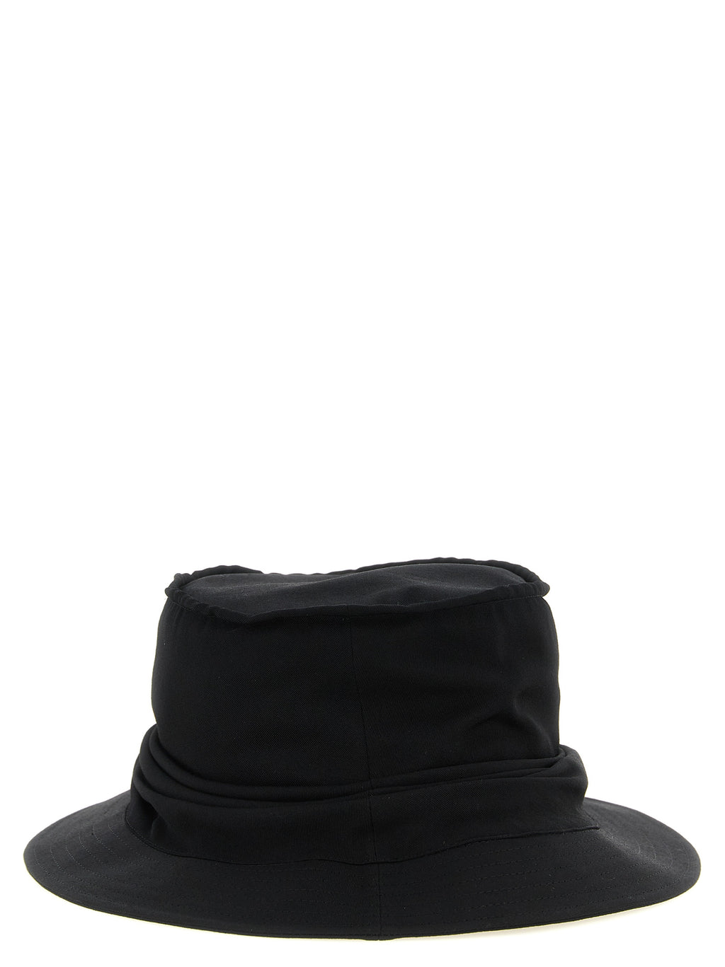 Black Wool Bucket Hat