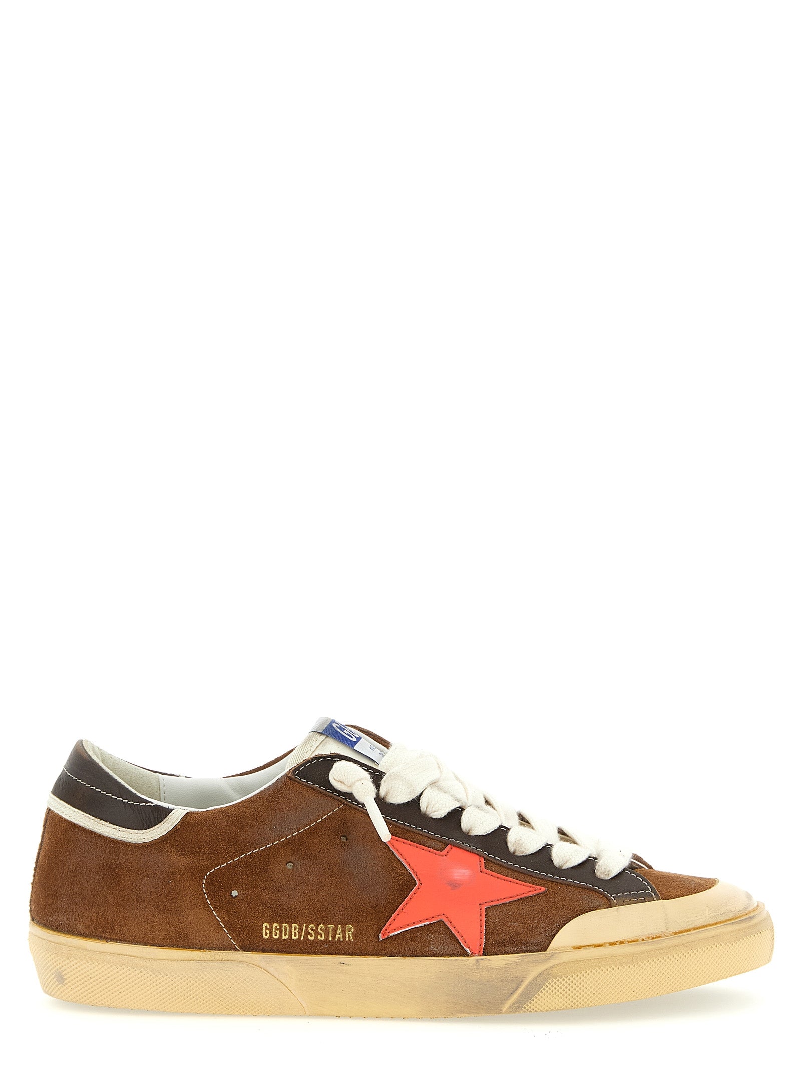 Brown Cowhide Low Top Sneakers
