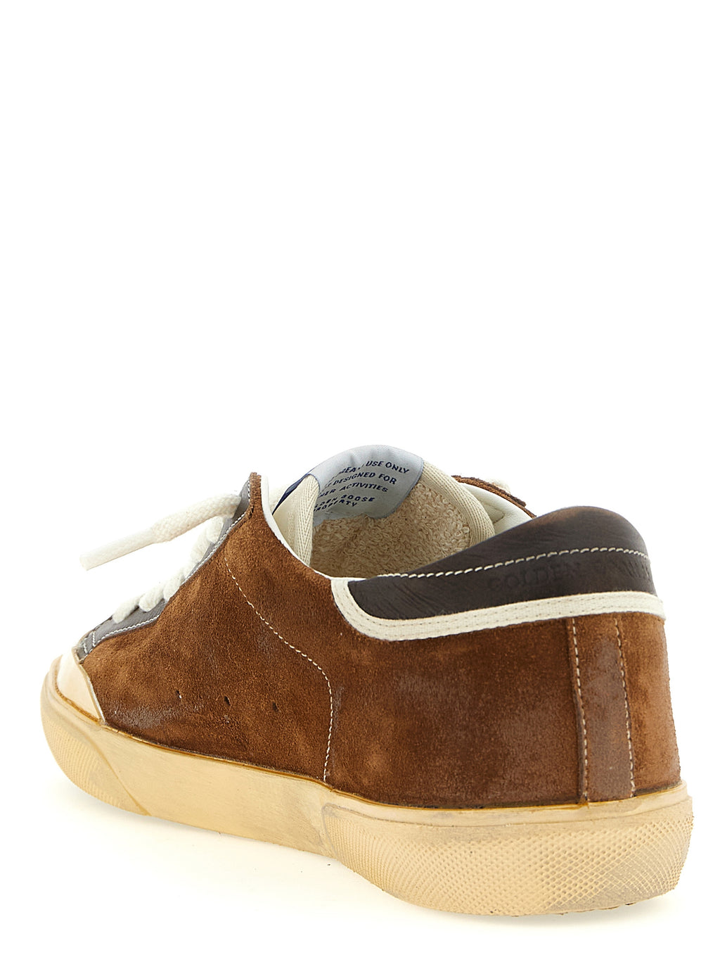 Brown Cowhide Low Top Sneakers
