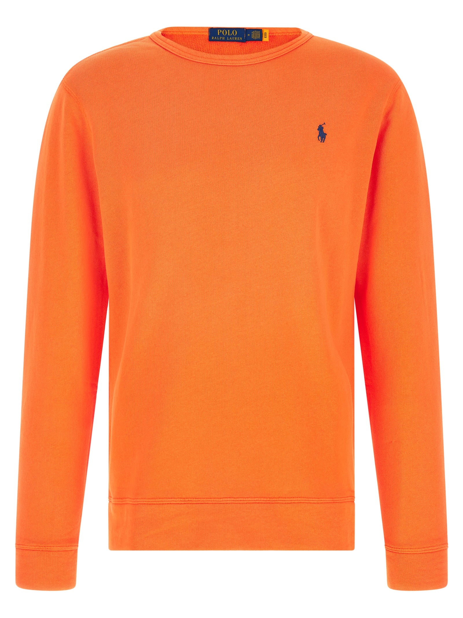 Orange Cotton Sweatshirt