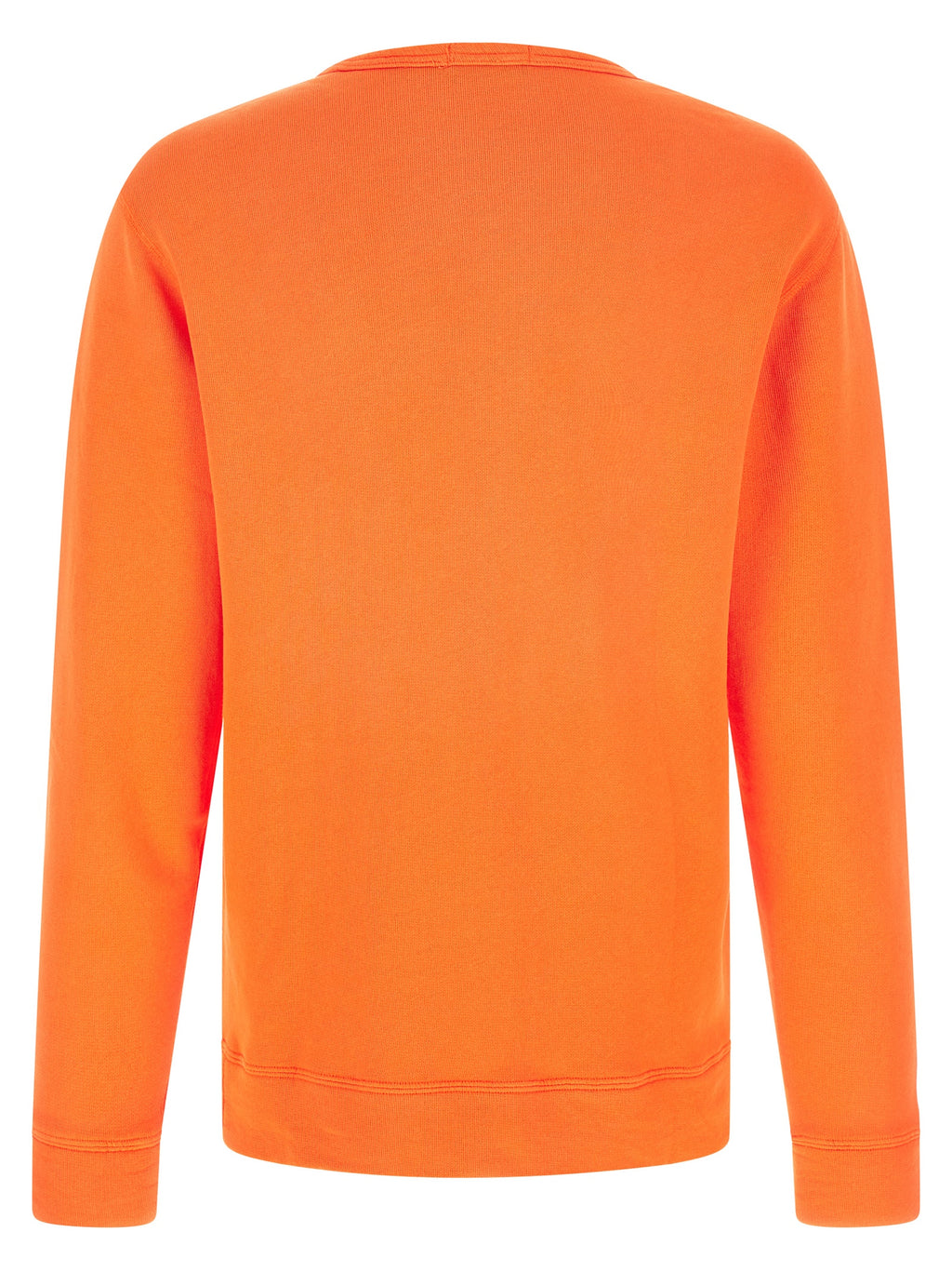 Orange Cotton Sweatshirt