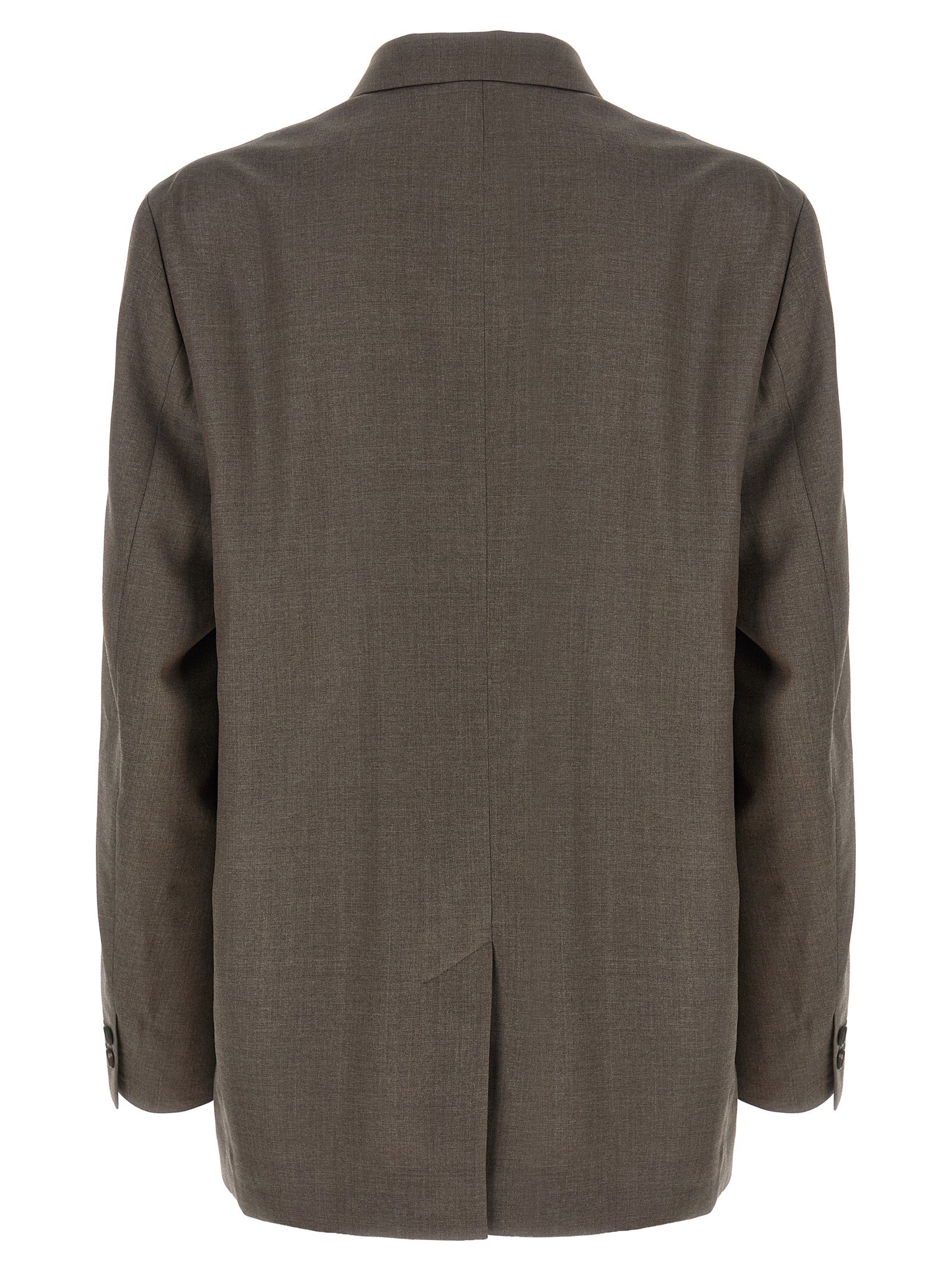 Gray Wool Blazer
