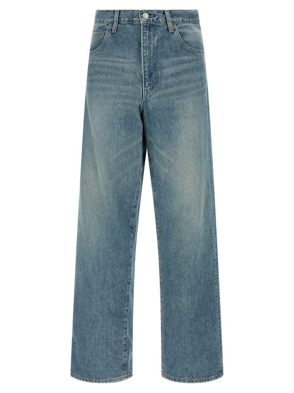 Blue Cotton Jeans Denim