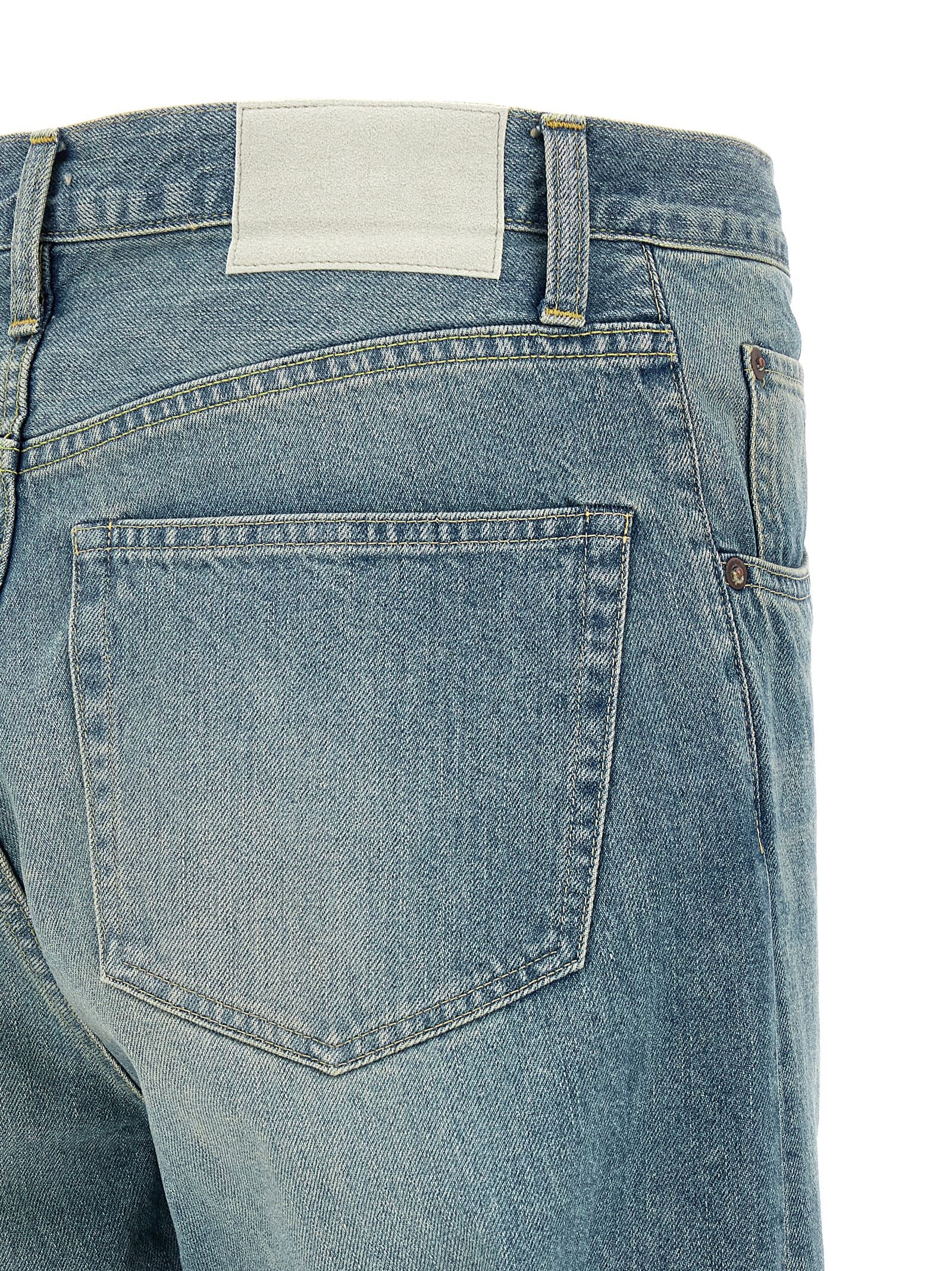 Blue Cotton Jeans Denim