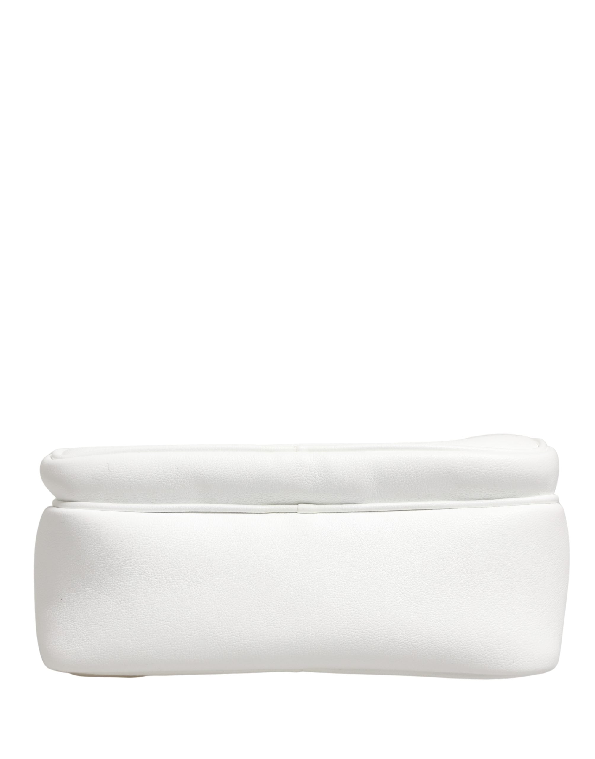 White Logo Plaque Crossbody Shoulder Borse Men Bag