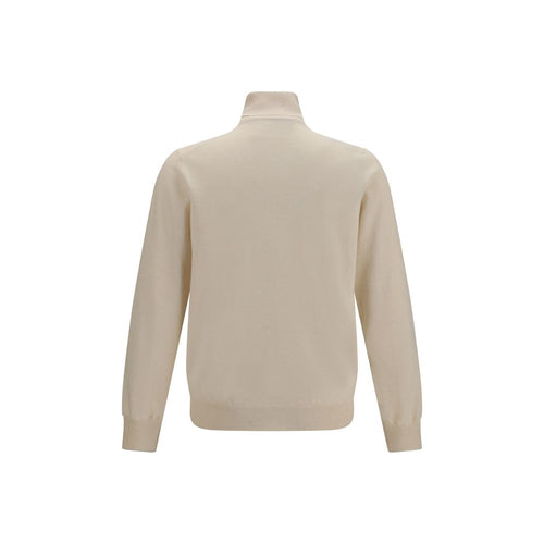 Beige Cashmere Turtleneck